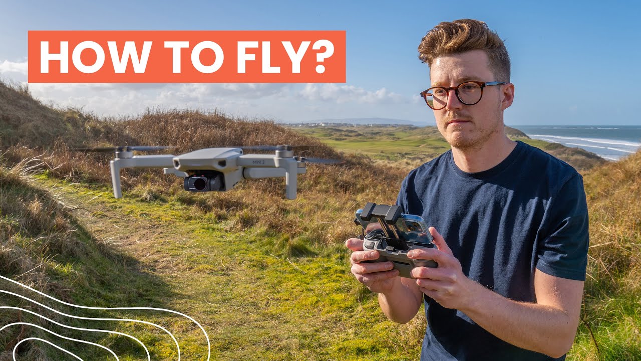 How to operate a drone